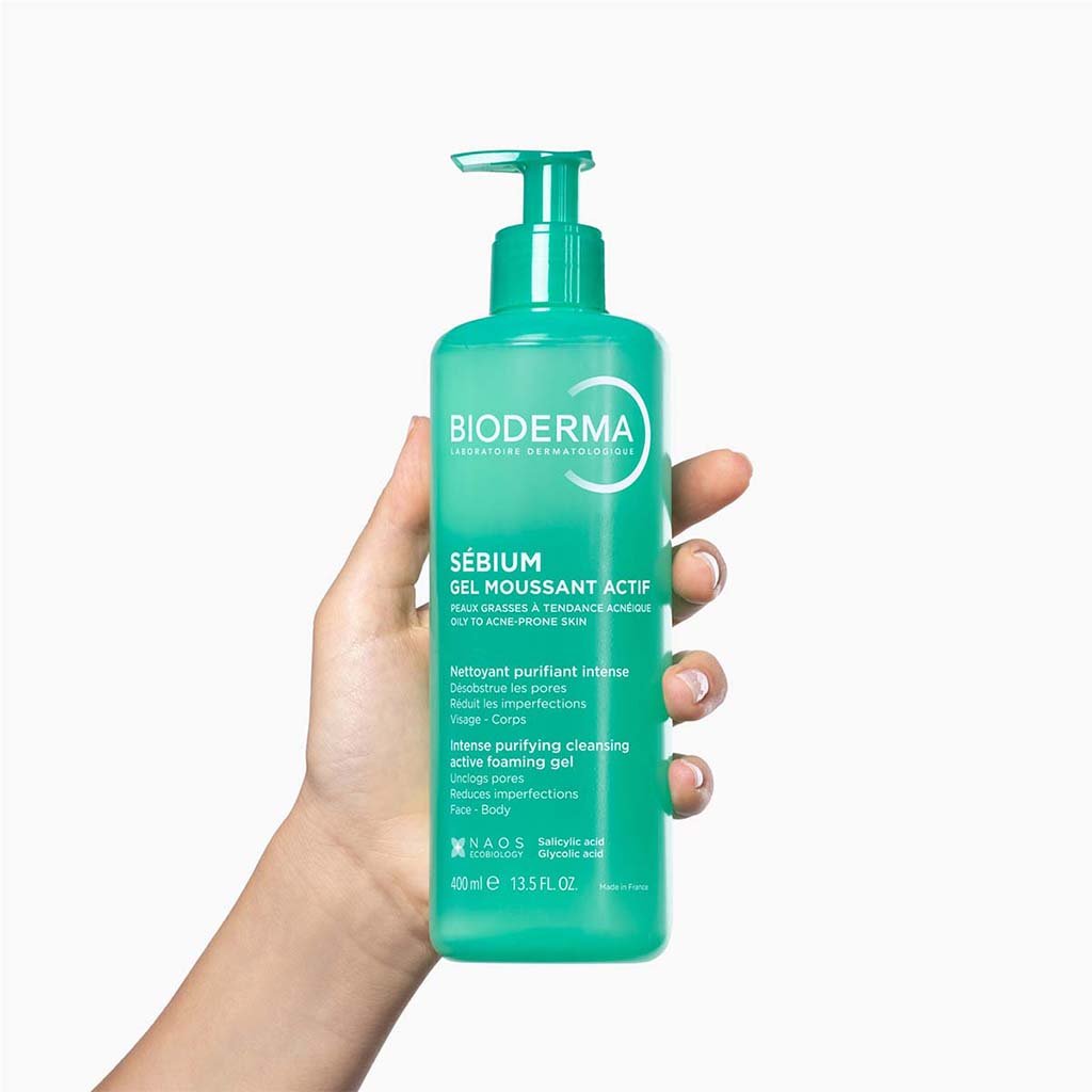 Sébium Gel moussant actif | Gel καθαρισμού προσώπου για το λιπαρό